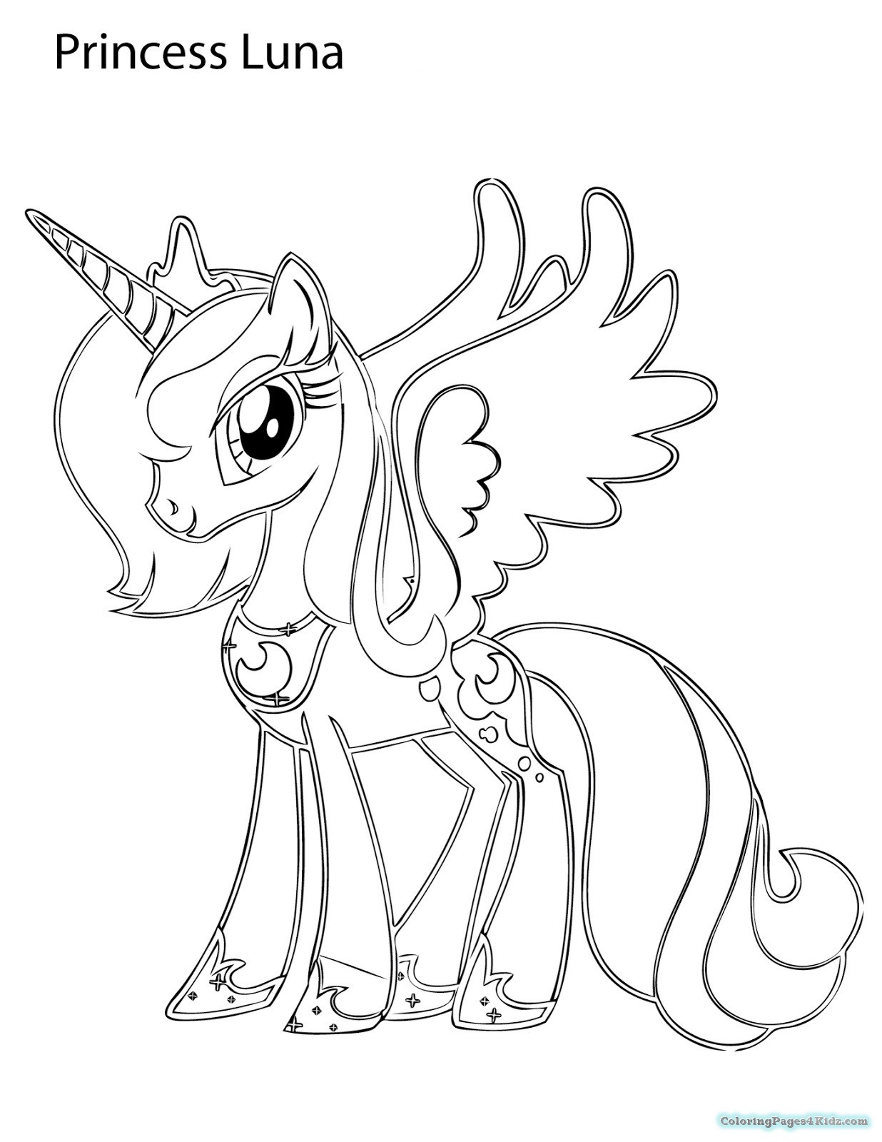 1236x1600 My Little Pony Coloring Pages Princess Celestia And Princess Luna