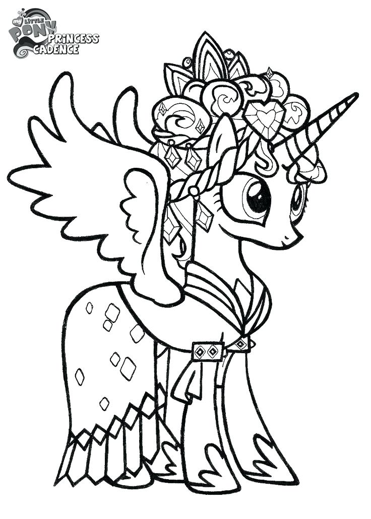 736x1030 My Little Pony Princess Coloring Pages Images Of Coloring Sheets