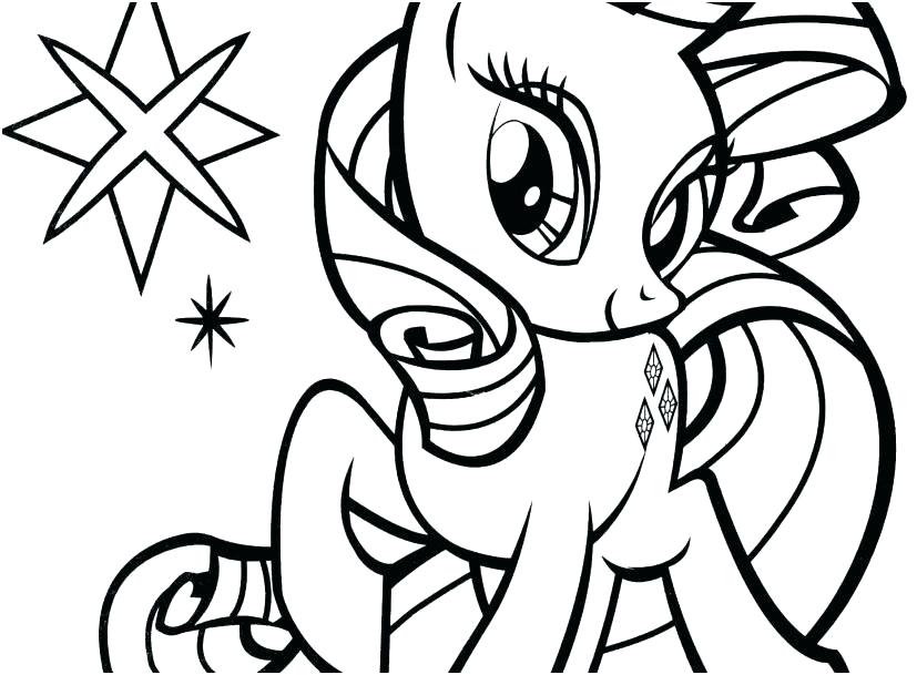 827x609 My Little Pony Coloring Pages Princess Luna Filly Awesome Rainbow