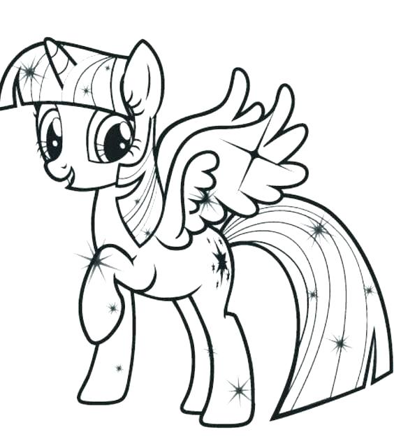 564x638 My Little Pony Coloring Pages Princess Luna Filly Jgheraghty.site