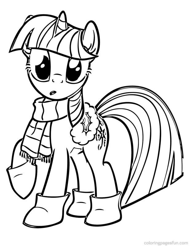 618x800 My Little Pony Coloring Pages Twilight Sparkle
