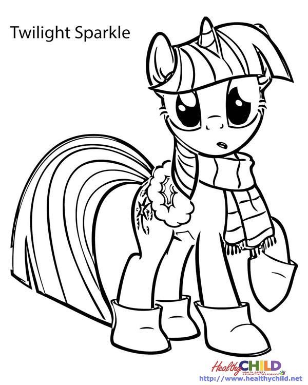600x750 Twilight Sparkle My Little Pony Coloring Pages Hhh