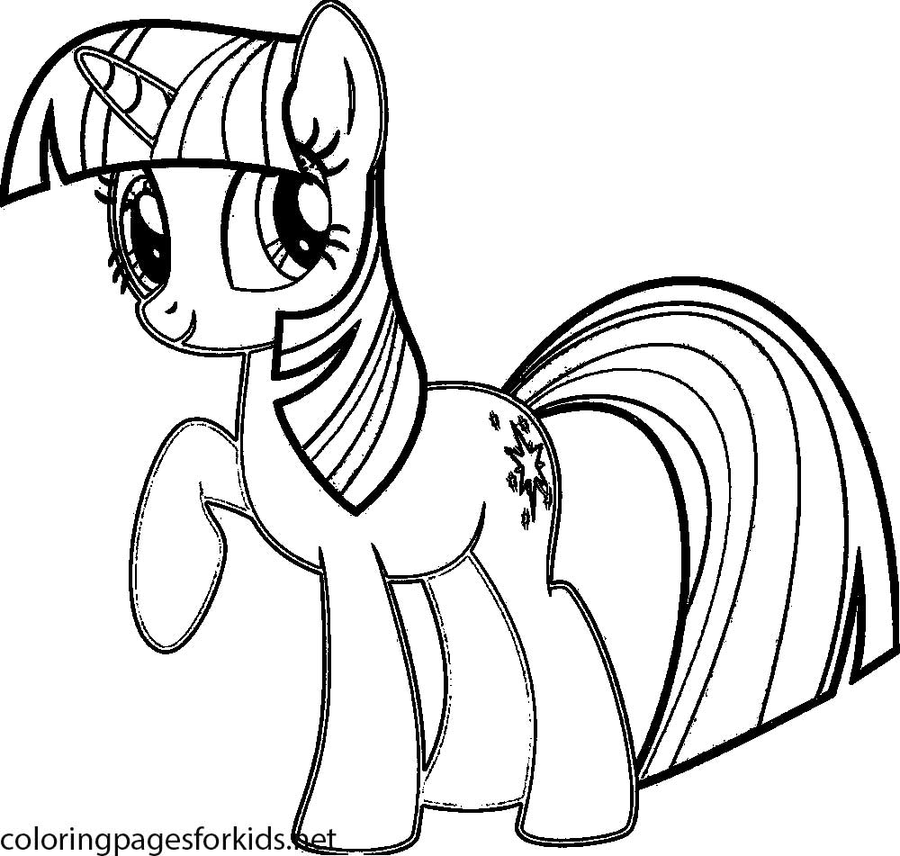 My Little Pony Coloring Pages Twilight Sparkle at GetColorings.com ...