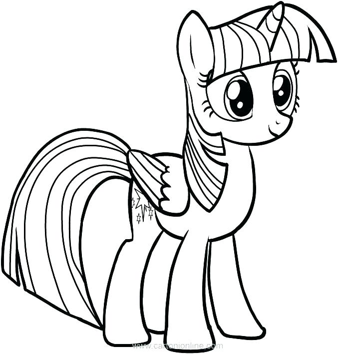 Twilight Coloring Pages Pony Color Pages My Little Pony Coloring 677x709 Twilight Coloring Pages Pony Color Pages My Little Pony Coloring