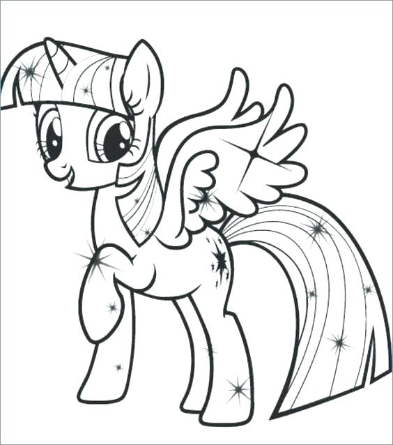 564x638 My Little Pony Derpy Coloring Pages