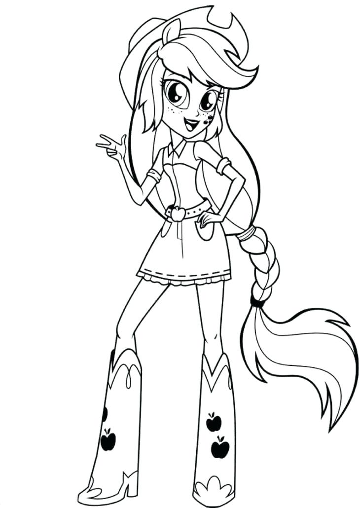 728x1030 My Little Pony Equestria Girls Coloring Pages With Wallpapers High
