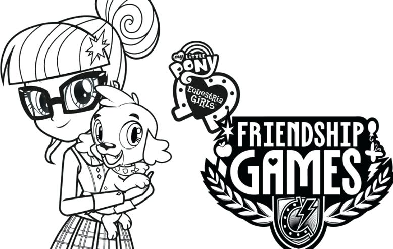 778x493 My Little Pony Equestria Girl Coloring Pages