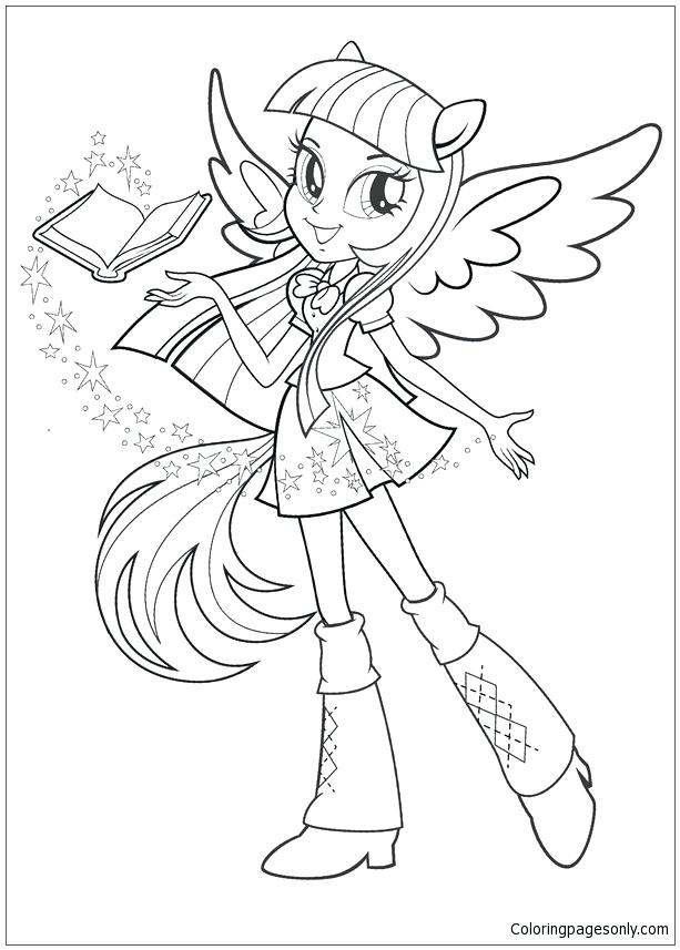 613x857 My Little Pony Equestria Girls Coloring Pages My Little Pony Girl