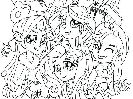 Coloring Pages My Little Pony Equestria Girls Coloring Pages My 440x330 Coloring Pages My Little Pony Equestria Girls Coloring Pages My