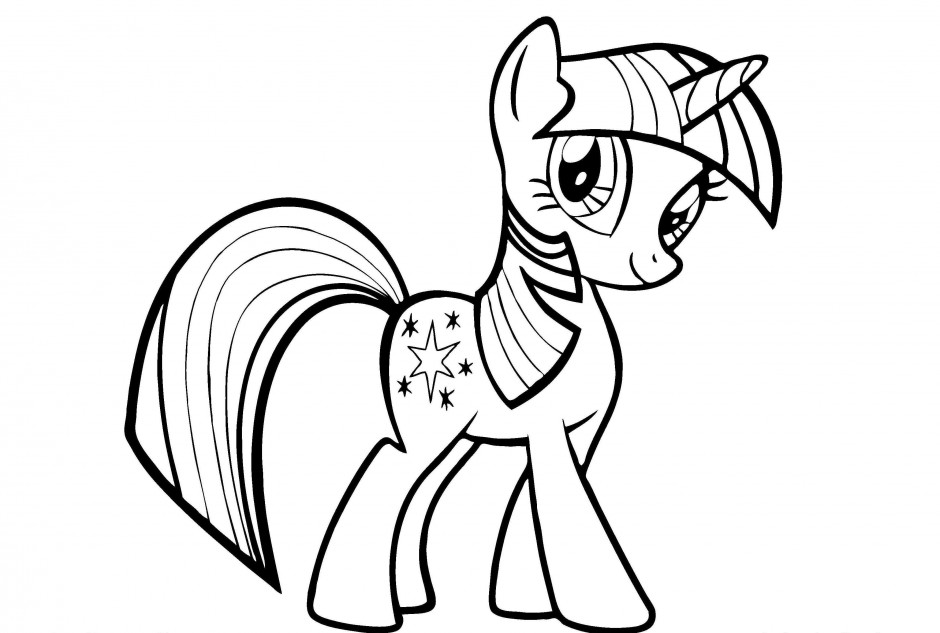 940x633 My Little Pony Twilight Sparkle And Friends Coloring Pages My