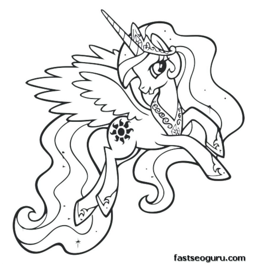 863x893 My Little Pony Friendship Is Magic Colouring Pictures To Print My
