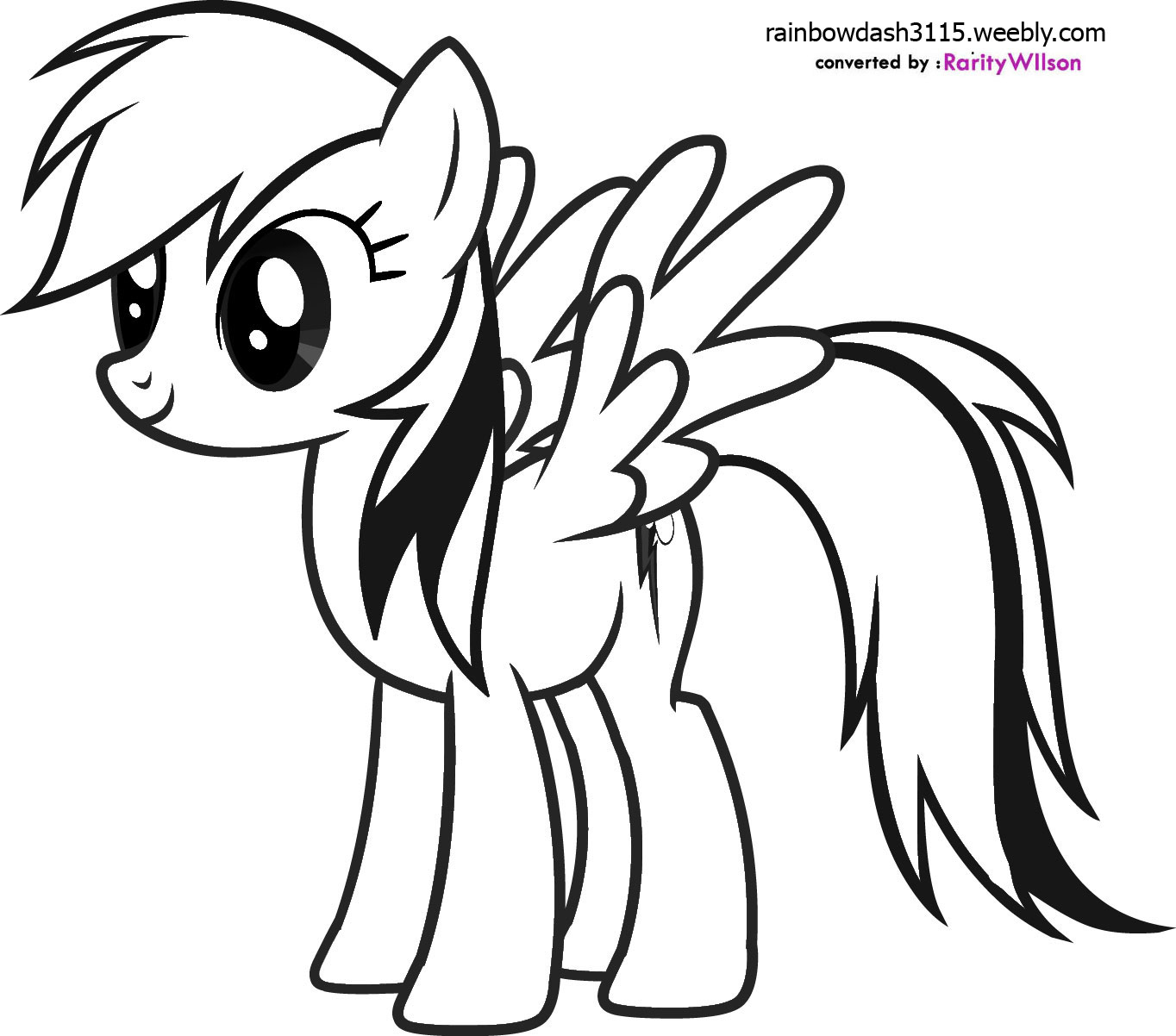 1364x1202 My Little Pony Rainbow Dash Coloring Pages