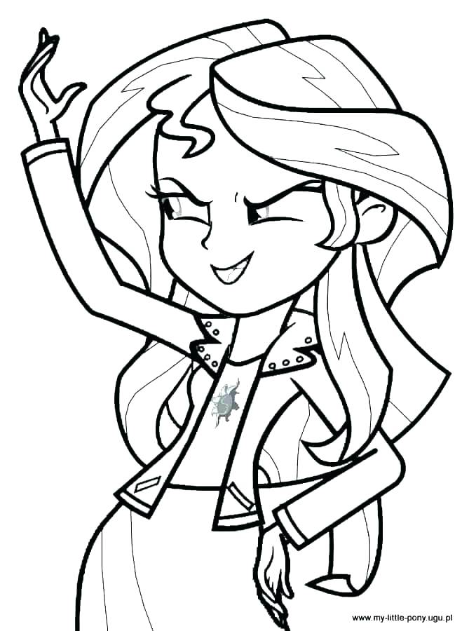 My Little Pony Girl Coloring Pages at GetColorings.com | Free printable ...