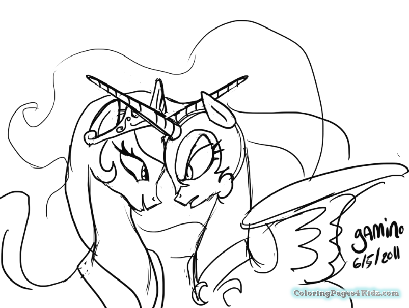 803x605 Nightmare Moon My Little Pony Coloring Pages Coloring Pages For Kids