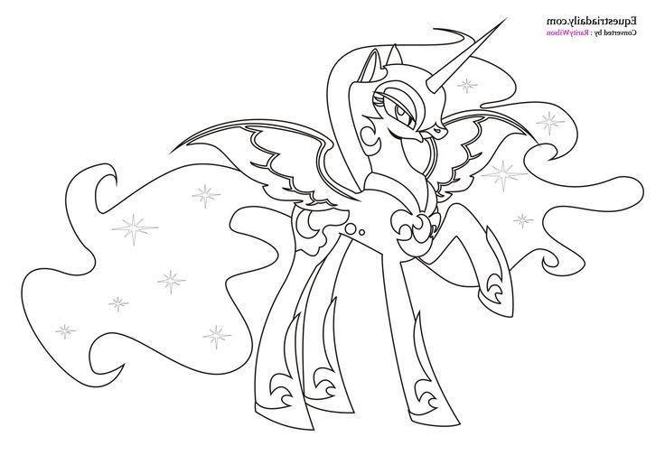 736x504 The Most Incredible Beautiful My Little Pony Coloring Pages