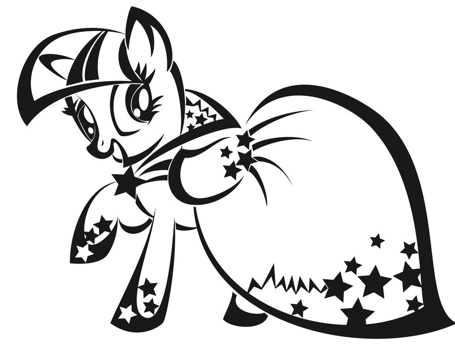 Twilight Sparkle Coloring Pages 900x701 Twilight Sparkle Coloring Pages
