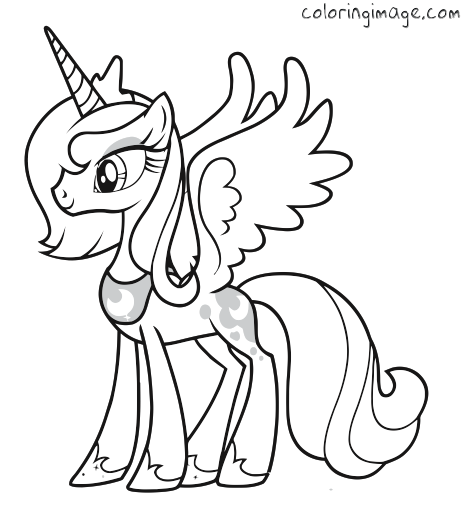 My Little Pony Queen Chrysalis Coloring Pages at GetColorings.com ...
