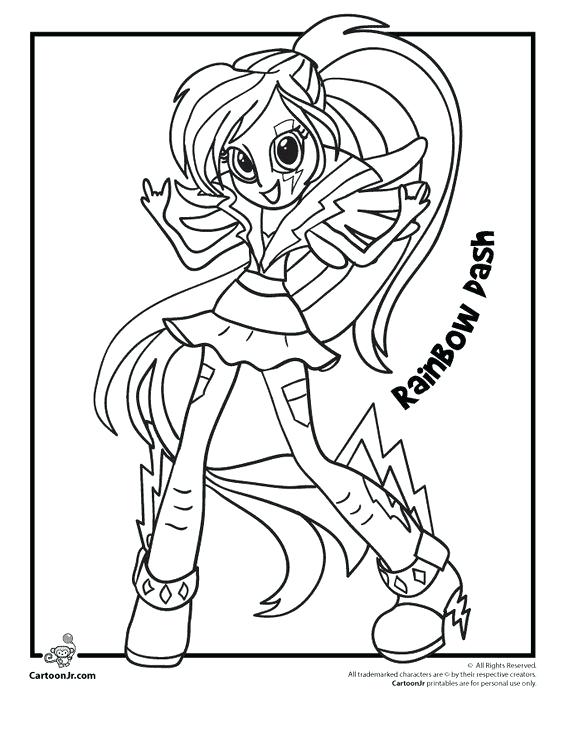 My Little Pony Equestria Girls Rainbow Rocks Coloring Pages Ocean 564x729 My Little Pony Equestria Girls Rainbow Rocks Coloring Pages Ocean