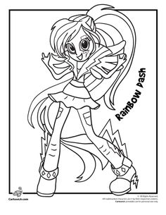 Coloring Pages Of My Little Pony Equestria Girls Rainbow Rocks 236x305 Coloring Pages Of My Little Pony Equestria Girls Rainbow Rocks