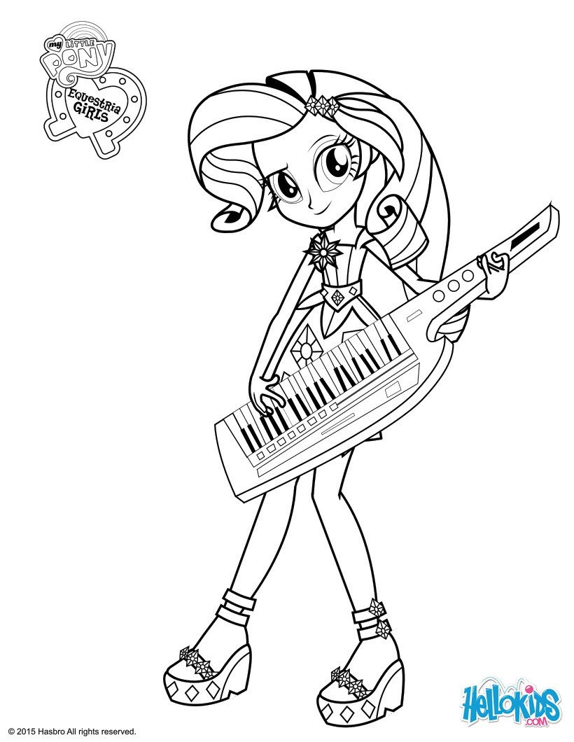 820x1060 Rarity Coloring Pages
