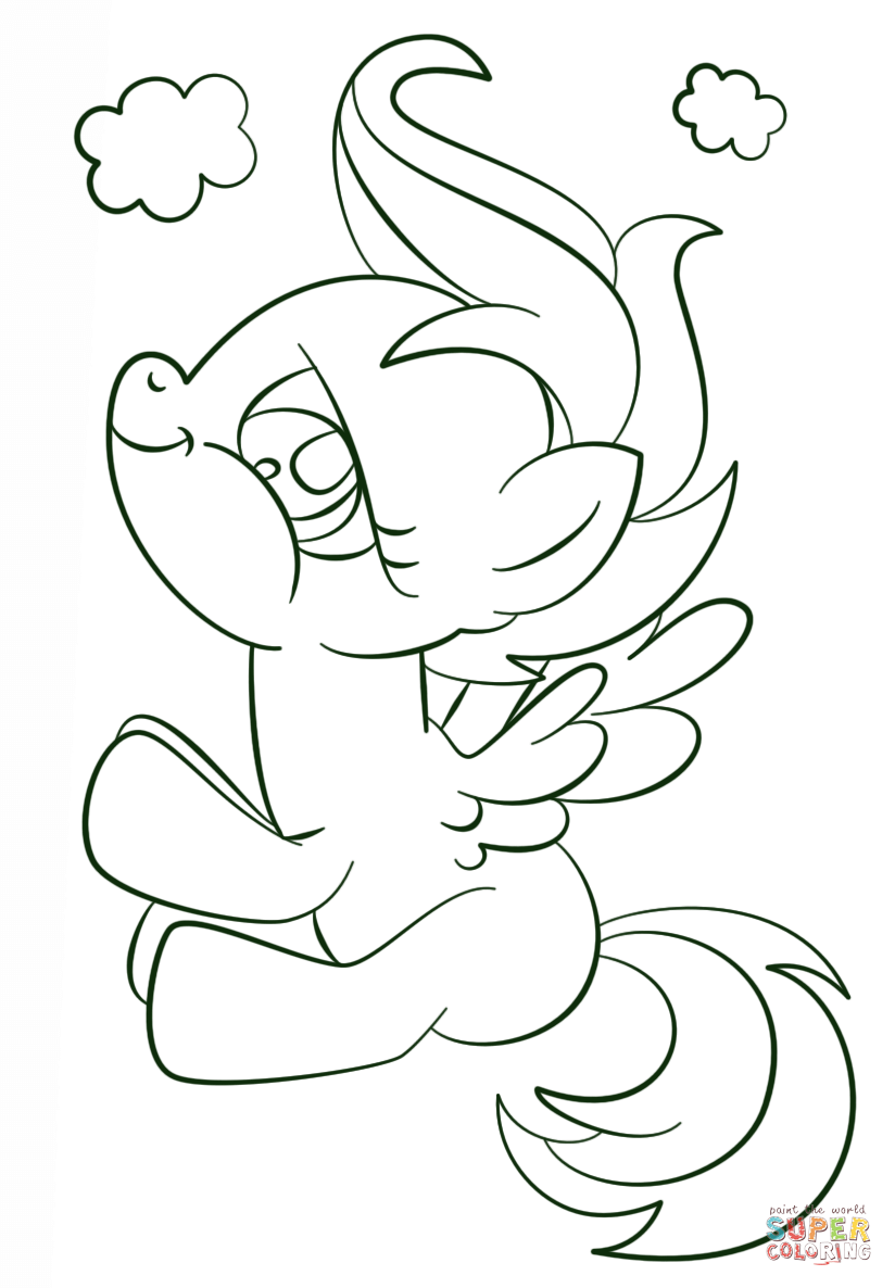 824x1186 Scootaloo From My Little Pony Coloring Page