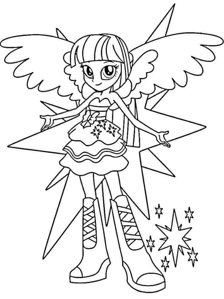 My Little Pony Christmas Coloring 750x1000 My Little Pony Christmas Coloring
