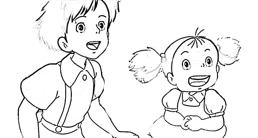 1013x545 Resultado De Imagem Para Totoro Mei Satsuki Hayao Miyazaki