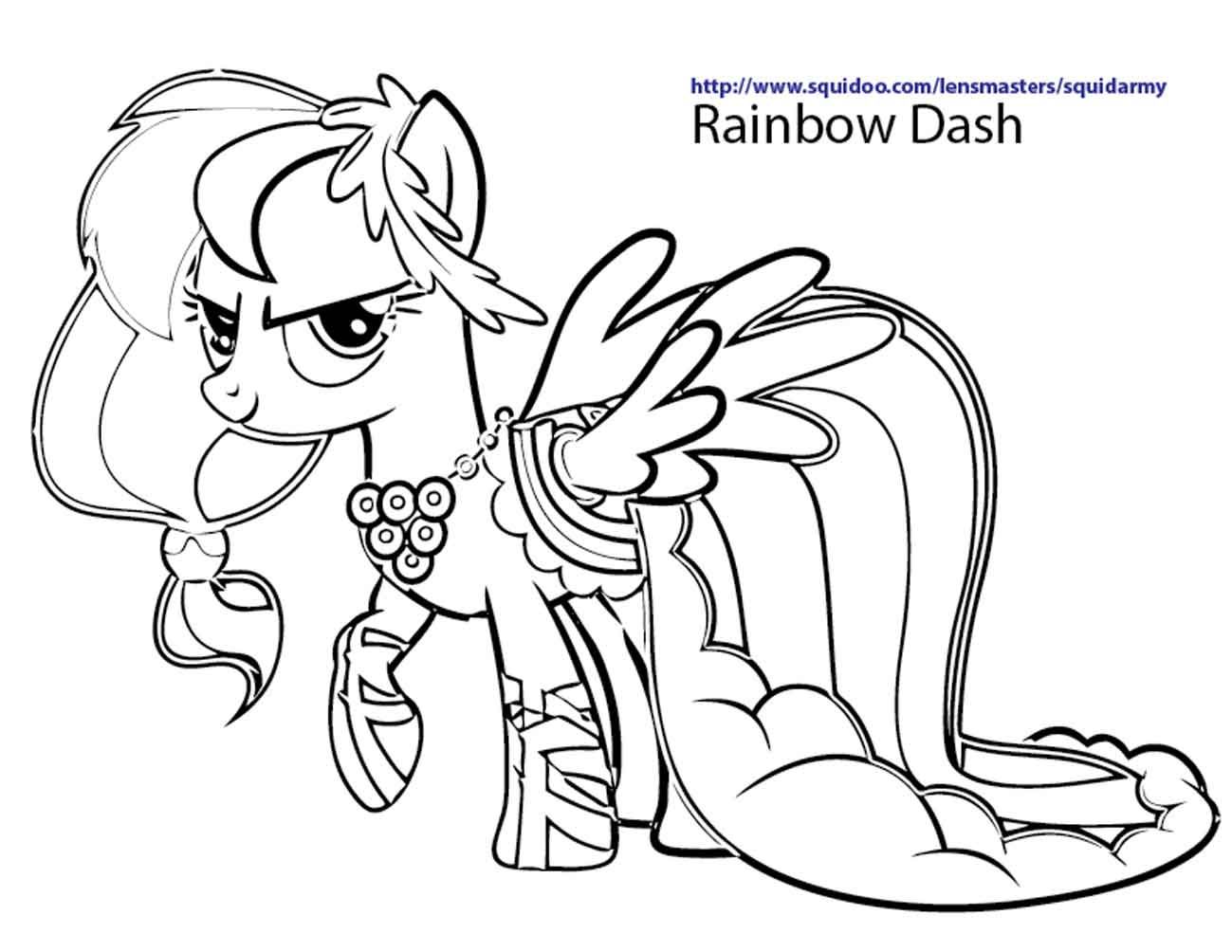 1299x1004 My Little Pony Coloring Pages To Print