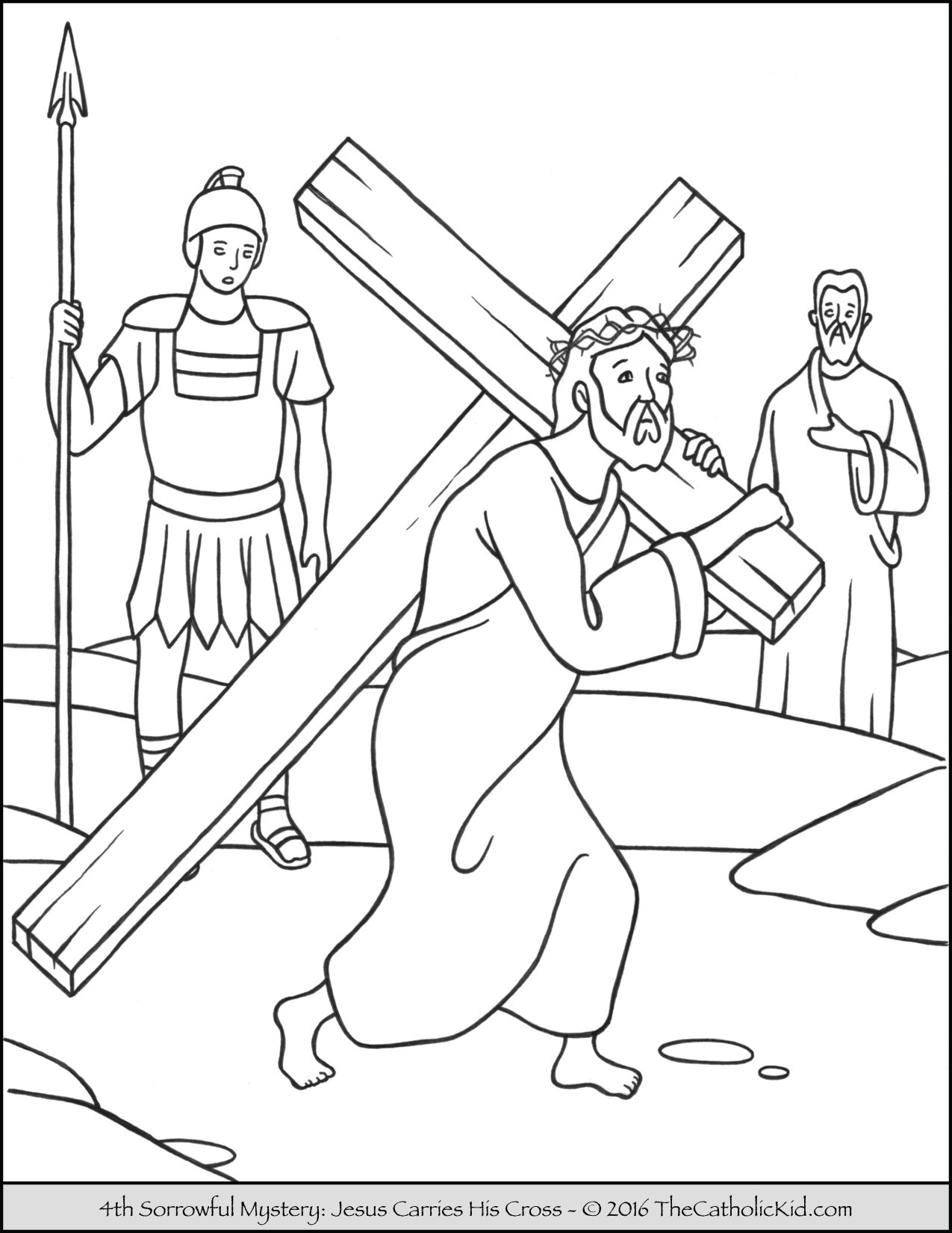Rosary Coloring Pages For Free Fresh Sorrowful Mysteries Coloring 1275x1650 Rosary Coloring Pages For Free Fresh Sorrowful Mysteries Coloring