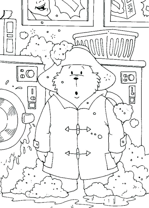 600x839 Machine Coloring Pages Hand Washing Coloring Pages Washing Machine