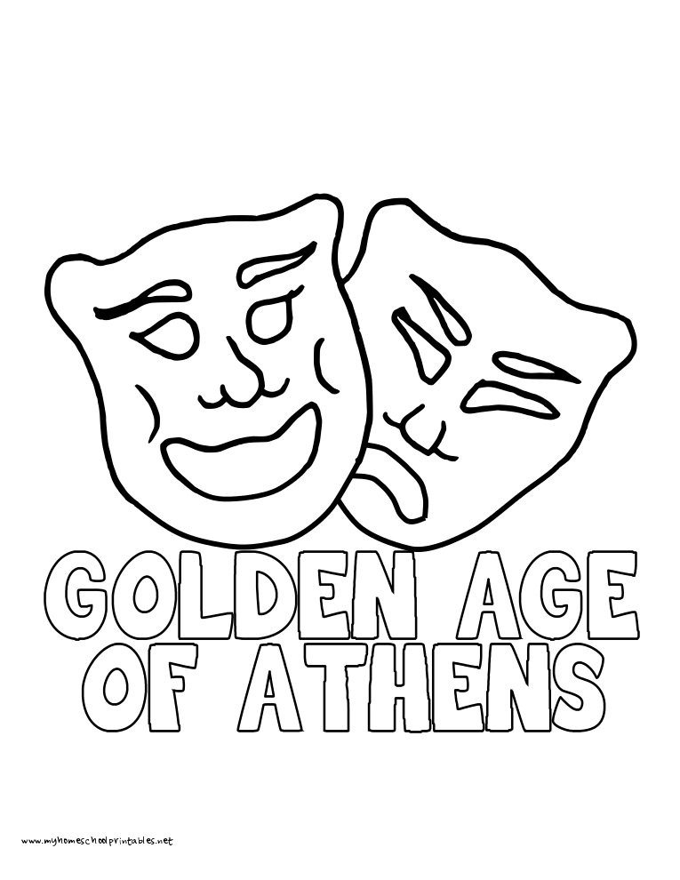 World History Coloring Pages Printables Golden Age Of Athens 765x990 World History Coloring Pages Printables Golden Age Of Athens