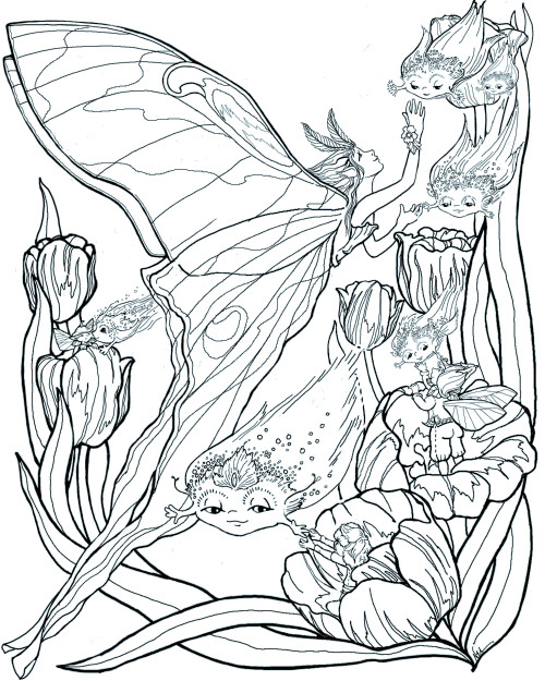 500x625 Mythical Creatures Coloring Pages Funycoloring For Endearing