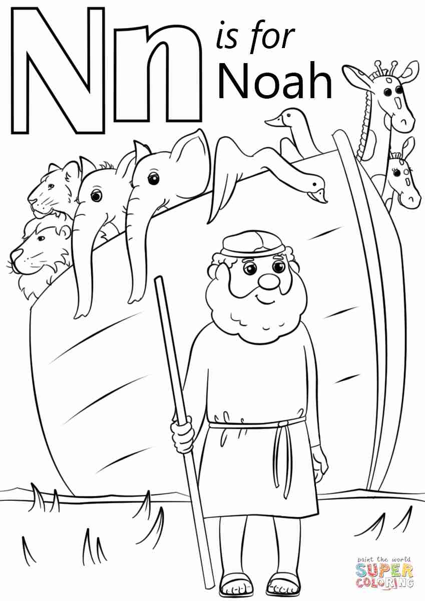 Letter N Coloring Page Alphabet Free Printable Kids Nest Pages 849x1200 Letter N Coloring Page Alphabet Free Printable Kids Nest Pages
