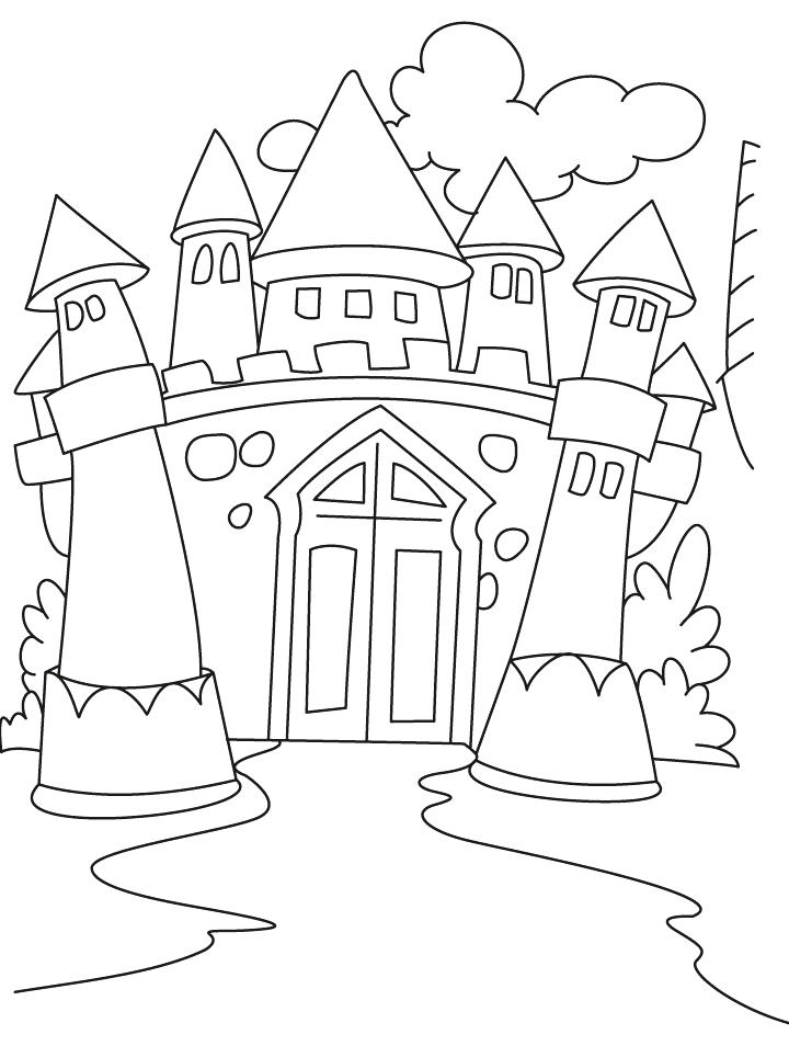 720x954 Color Castle Perumbakkam Price Kids Coloring Castle Coloring Pages