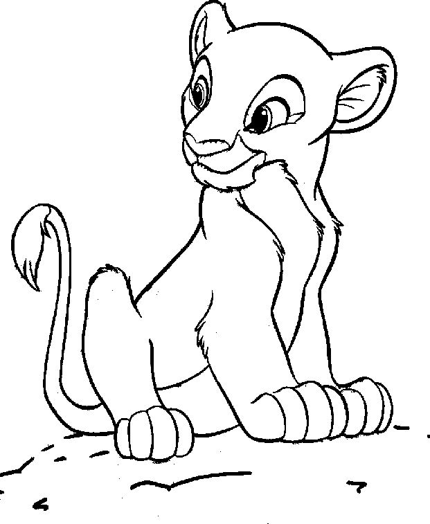 621x757 53 Inspirational Baby Nala Coloring Pages Coloring Pages