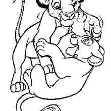 The Lion King Coloring Pages 220x220 The Lion King Coloring Pages