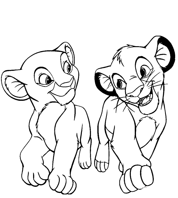 Nala Lion King Coloring Pages at GetColorings.com | Free printable ...