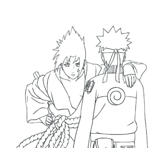 Naruto Sage Mode Coloring Pages
