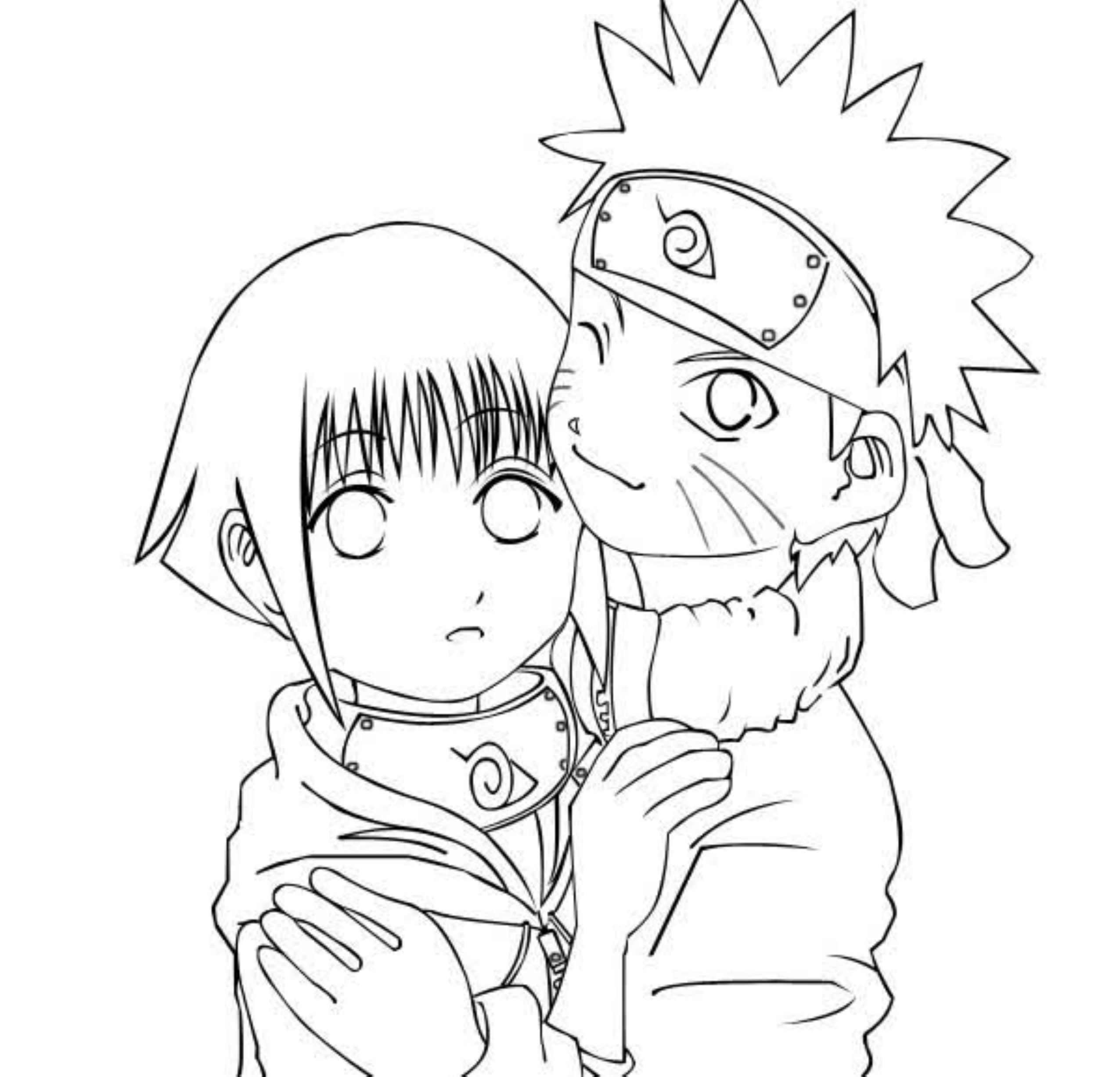 2551x2453 Printable Naruto Coloring Pages To Get Your Kids Occupied
