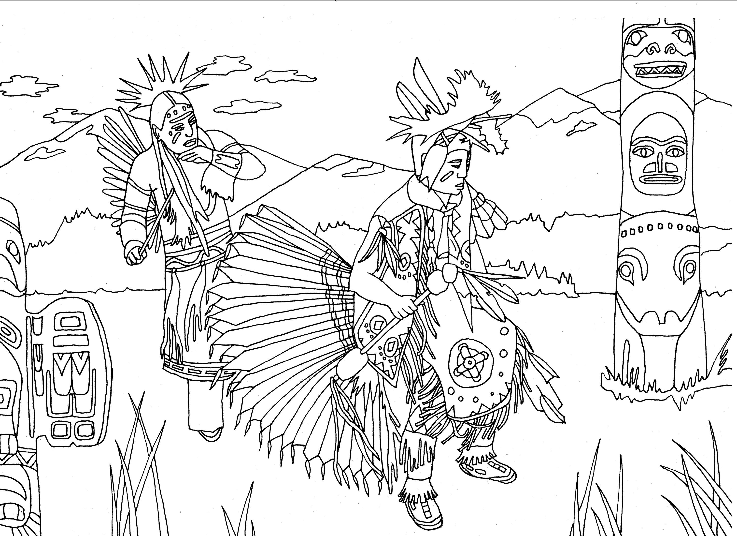 Top 80 Native American Coloring Pages Free Coloring Page To Print 3000x2180 Top 80 Native American Coloring Pages Free Coloring Page To Print