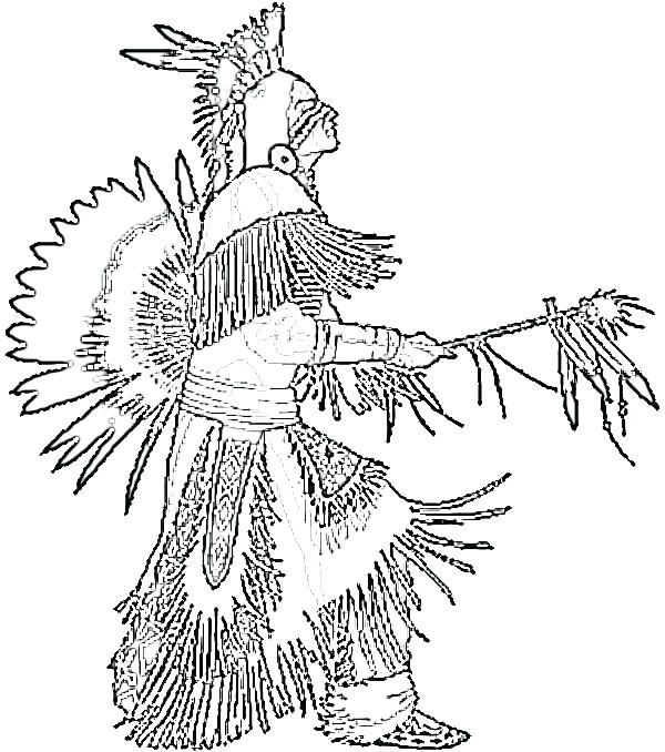 600x678 Native American Coloring Pages In Addition To Native Coloring