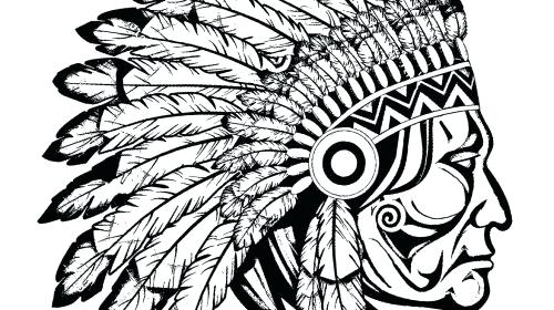500x280 Native American Coloring Pages New Nativ On Native American