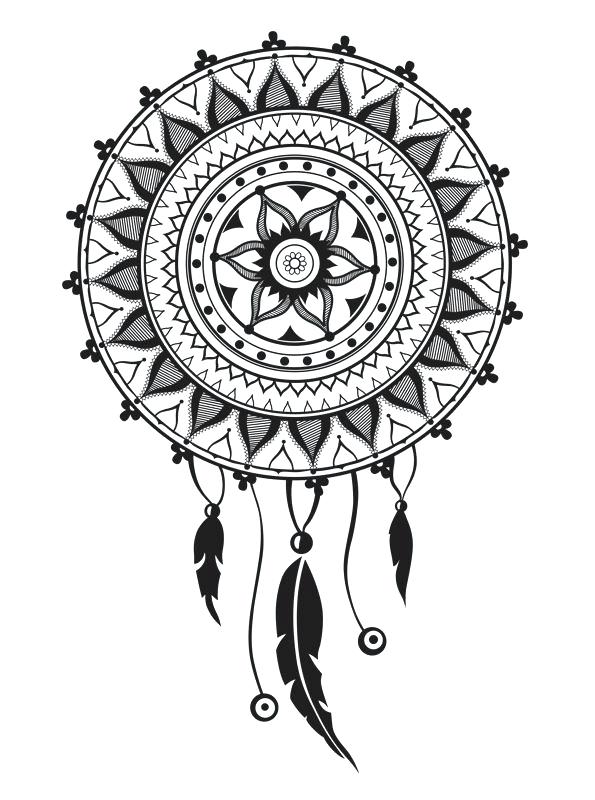 595x800 Dreamcatcher Coloring Pages Coloring Pages Native American