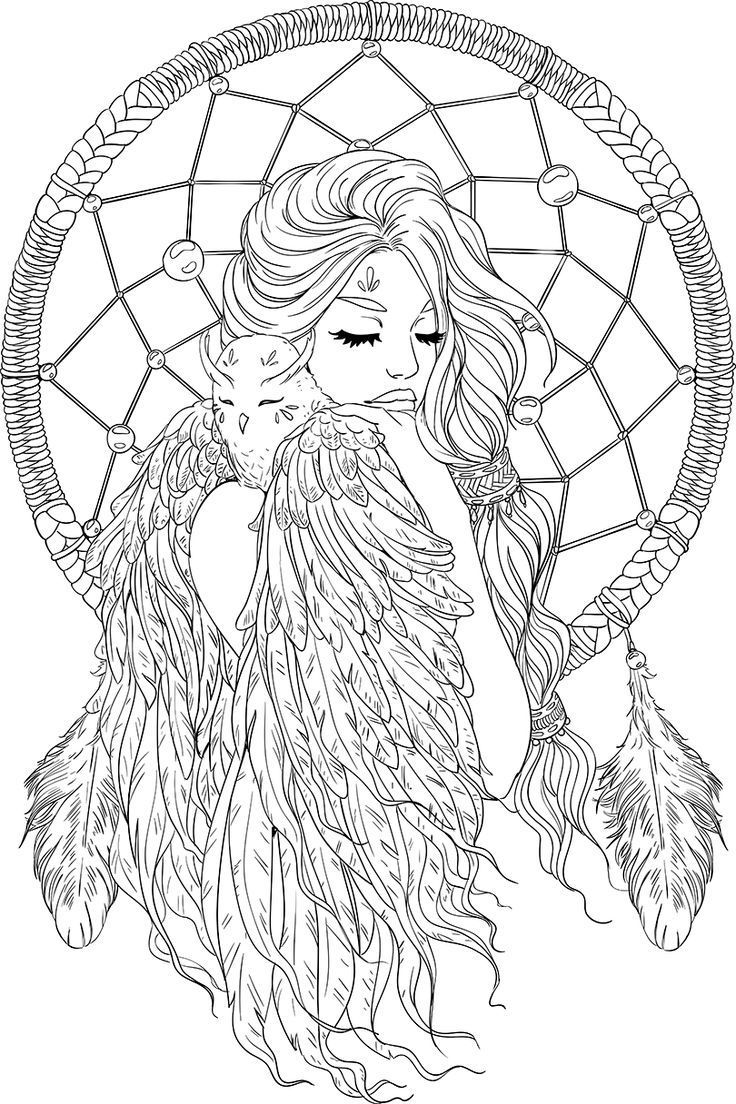 736x1104 Native American Mandala 2 Coloring Pages With Page