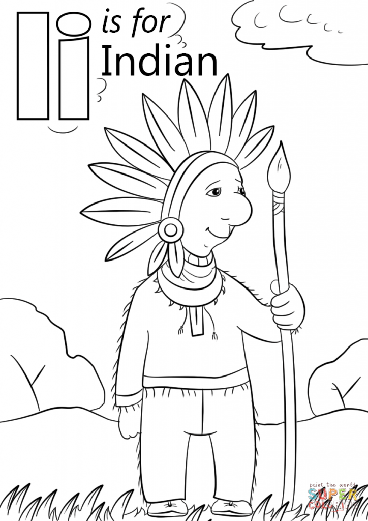 724x1024 Free Coloring Page Adult Indians Keeping Printable Indian Pages