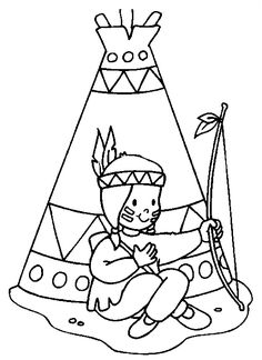 236x324 Native Americans Free Printable Coloring Pages