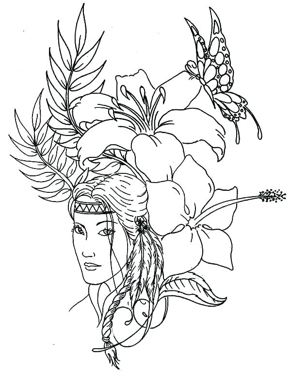 600x768 Indian Coloring Pictures Coloring Pages Native Coloring Book