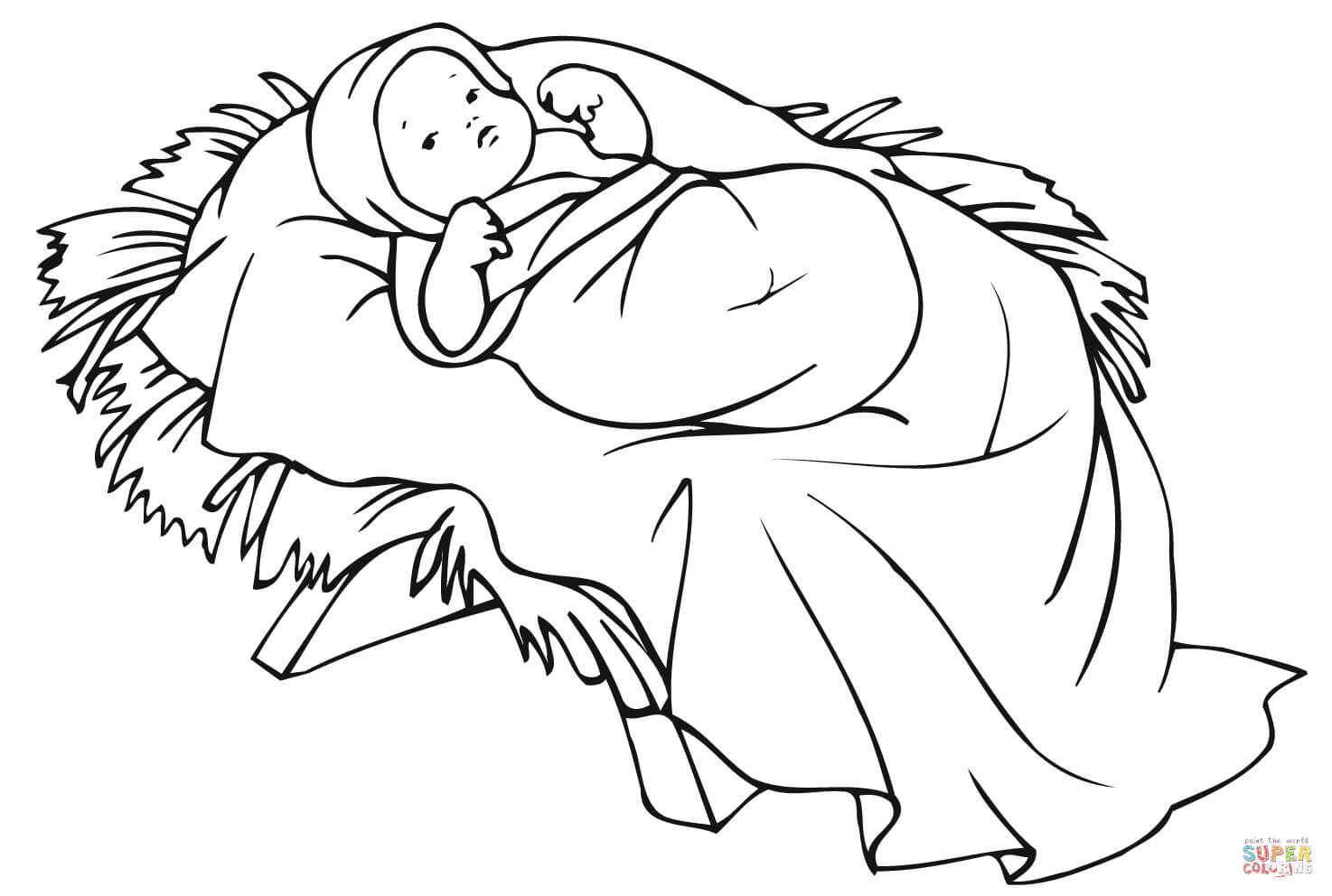 1474x992 Manger Animals Coloring Pages 409659