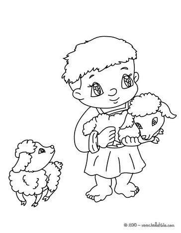 Nativity Woman Character Coloring Pages 364x470 Nativity Woman Character Coloring Pages