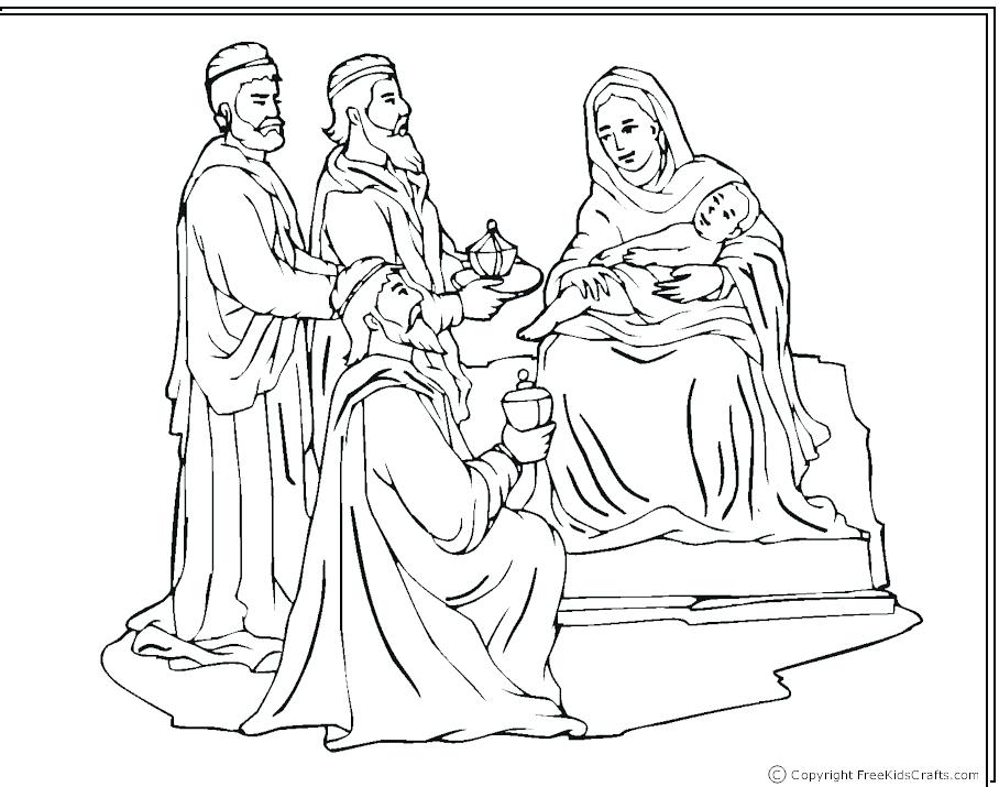 908x715 Nativity Coloring Nativity Scene Coloring Pages Pdf Brexitbook.club